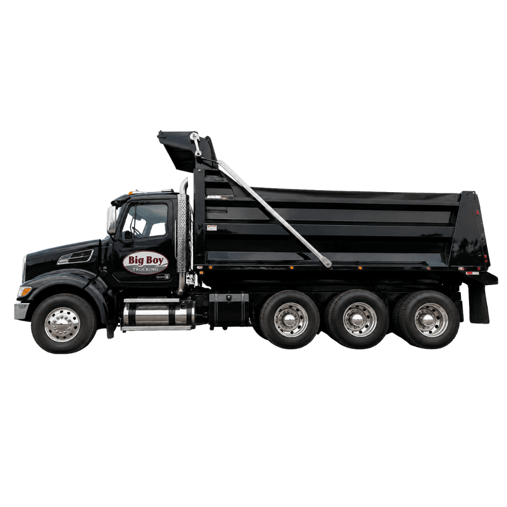 Big Boy Trucking dump truck